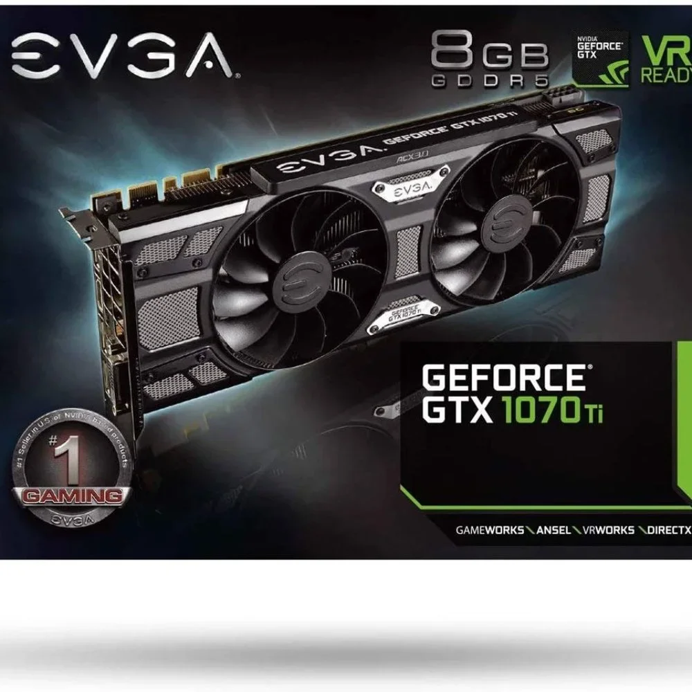 EVGA GeForce GTX 1070ti 8gb ACX 3.0 Black Edition